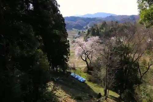 赤岩稲荷神社の景色