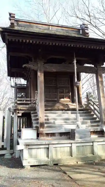 旧信濃神社の本殿・本堂