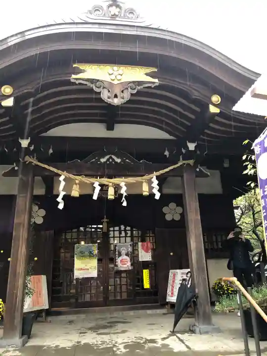 牛天神北野神社の本殿・本堂