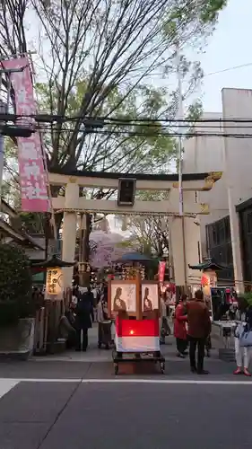 子安神社のお祭り