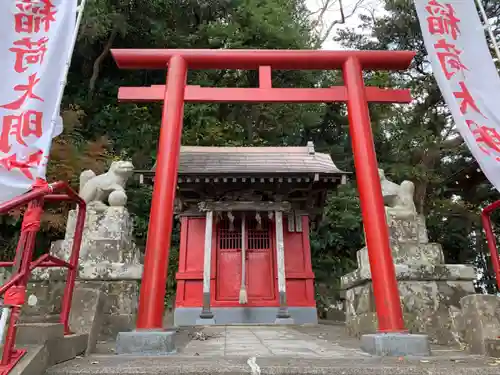 稲荷神社の鳥居