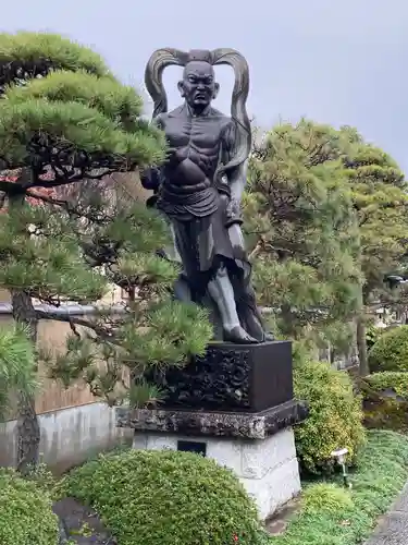 松林寺の像