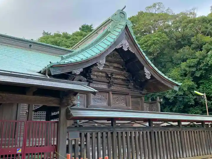 下総国三山 二宮神社の本殿・本堂