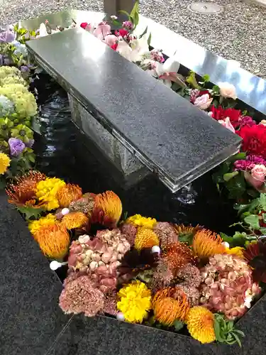 新琴似神社の手水舎