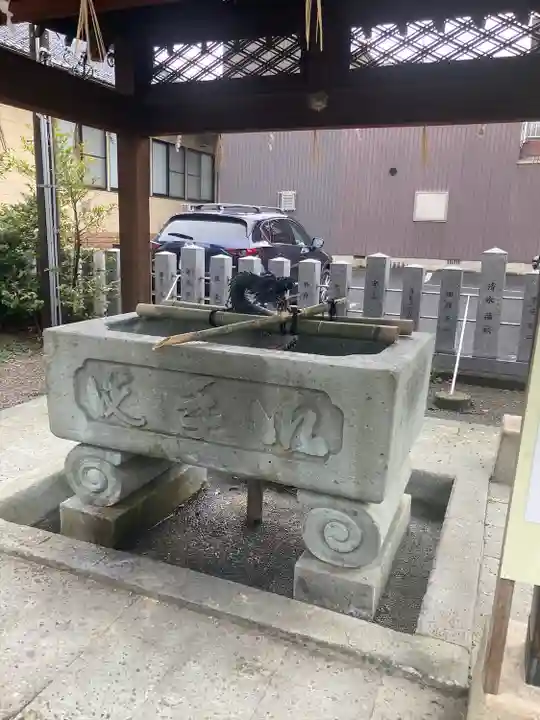 木田神社の手水舎