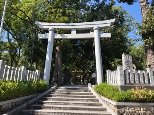 伊和志津神社の鳥居