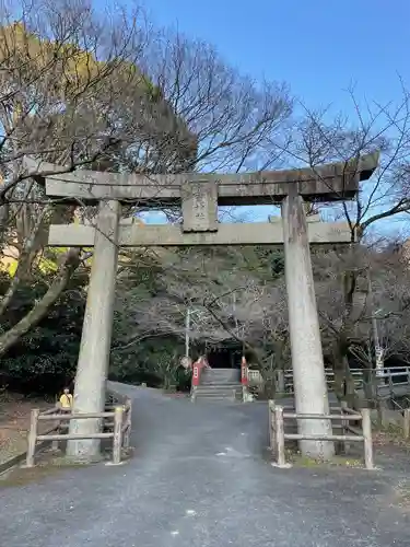 鷹見神社の鳥居