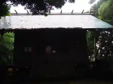 白旗神社の本殿・本堂