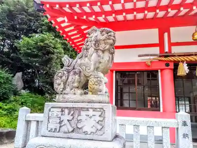 八幡社（高鴨八幡宮）の狛犬