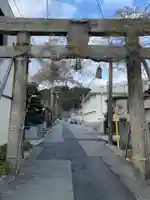 桑山八幡宮の鳥居