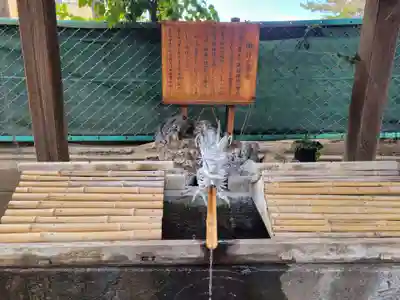 諏訪神社の手水舎