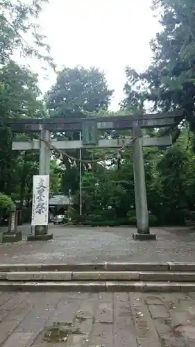 駒形神社の鳥居