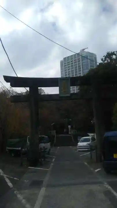 芝東照宮の鳥居