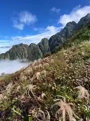 剱岳神社の景色