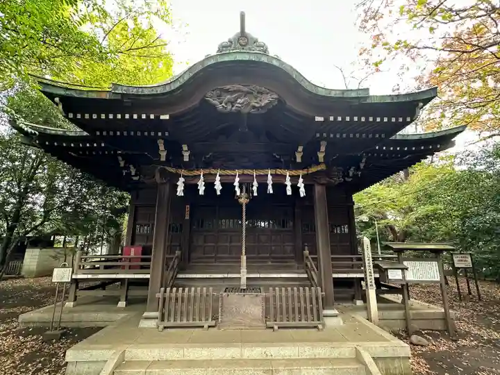 上石原若宮八幡神社(東京都)