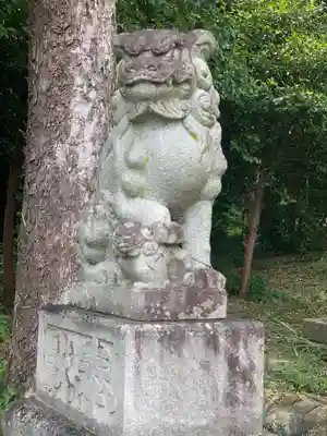 矢奈比賣神社(見付天神)の狛犬