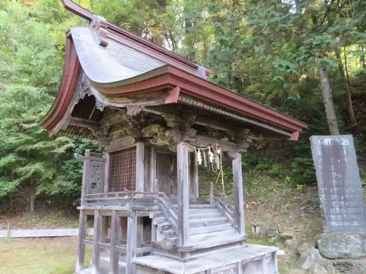 田村大元神社の末社・摂社