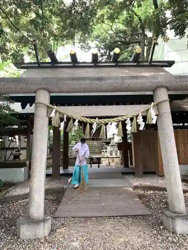 川越氷川神社の鳥居