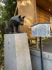 稲毛神社の狛犬