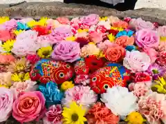 金井神社の手水