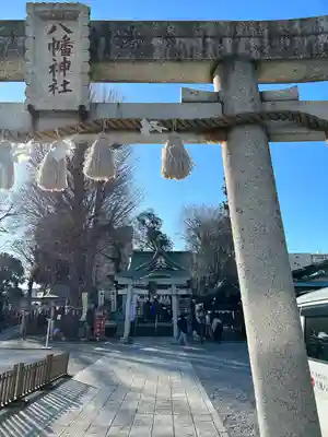 川越八幡宮の鳥居