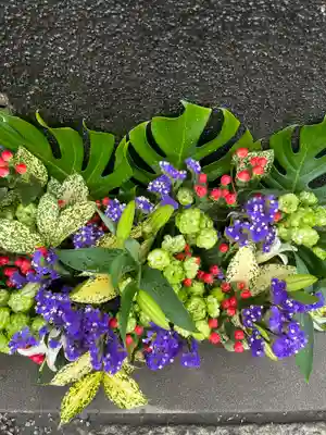 上尾御嶽神社の手水舎