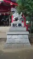 赤堤六所神社の狛犬
