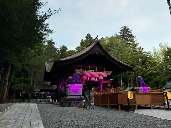 諏訪大社下社秋宮(長野県)