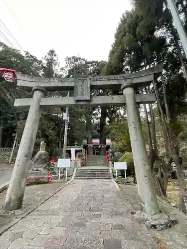 八幡朝見神社の鳥居