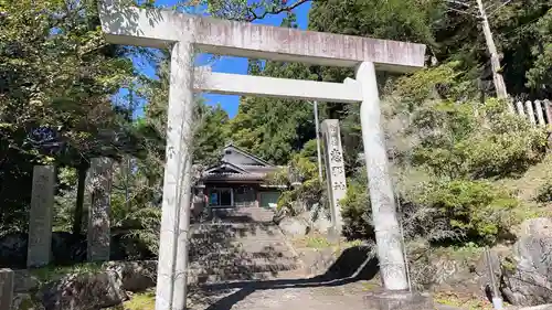 恵那神社の鳥居