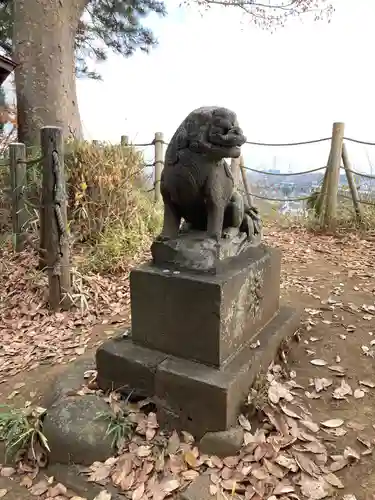 城山神社の狛犬