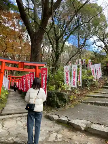 天開稲荷社の鳥居
