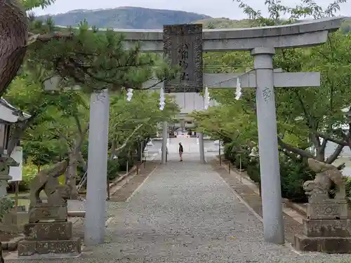 寿都神社の鳥居