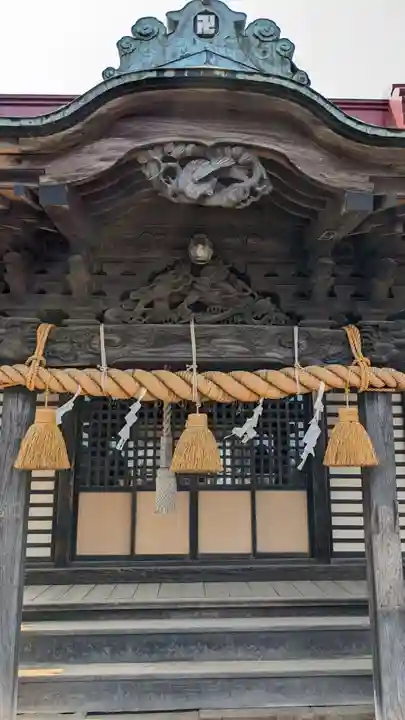 南永井八幡神社の本殿・本堂