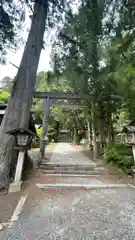 仁科神明宮の鳥居