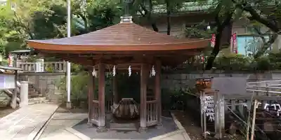 五條天神社の手水舎