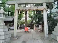 朝日神社の鳥居