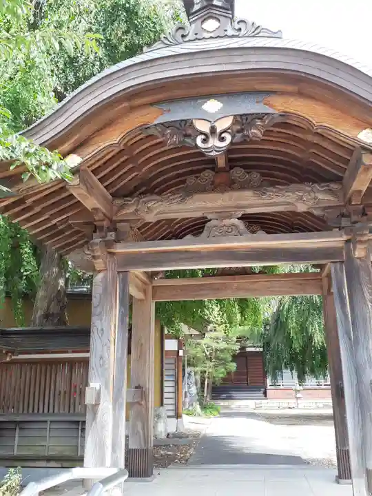 長松院の山門・神門