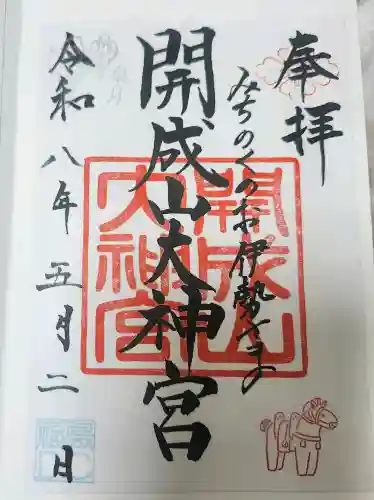 開成山大神宮の{uncategorized: "未分類", other: "その他", undefined: "問題あり", building: "その他建物", grave: "お墓", sacred_gate: "鳥居", guardian: "狛犬", statue: "像", buddha: "仏像", history: "歴史", nature: "自然", garden: "庭園", animal: "動物", pagoda: "塔", temizu: "手水舎", mountain_gate: "山門・神門", sanctuary: "本殿・本堂", subordinate: "末社・摂社", art: "芸術", scenery: "景色", jizo: "地蔵", ema: "絵馬", goshuin: "御朱印", omikuji: "おみくじ", items: "授与品その他", amulet: "お守り", goshuincho: "御朱印帳", eats: "食事", festival: "お祭り", votive_dance: "神楽", shichigosan: "七五三参", wedding: "結婚式", experience: "体験その他", initially: "初詣", around: "周辺", anti_infection: "感染症対策"}