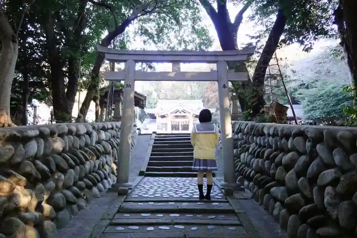 熊野神社(吉川熊野神社)の鳥居