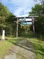 忠類神社の鳥居