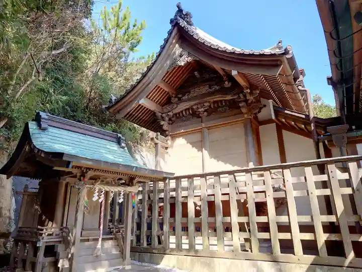小動神社の本殿・本堂