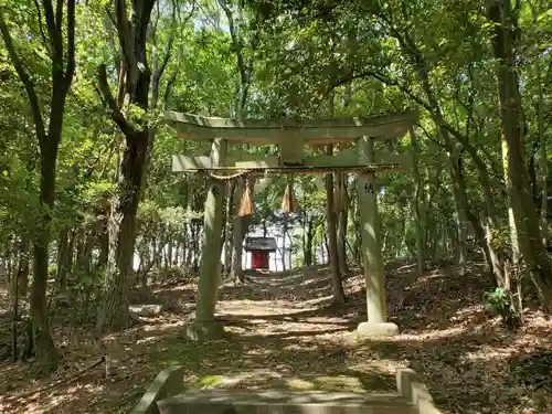 可美真手命神社の鳥居