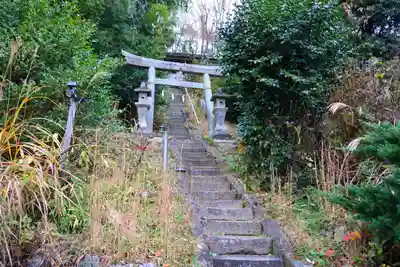 大六天麻王神社の鳥居