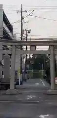 立石熊野神社の鳥居