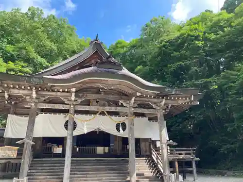 戸隠神社中社の本殿