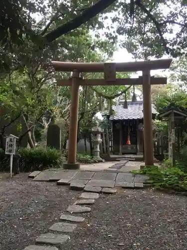 島穴神社の鳥居