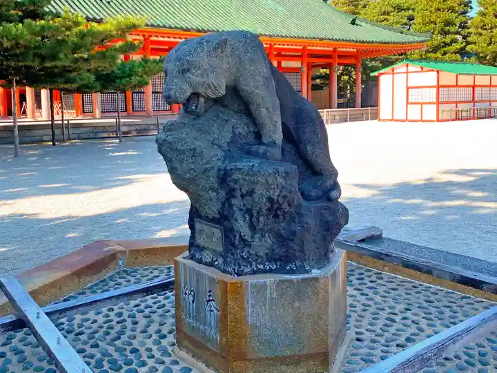 平安神宮の狛犬