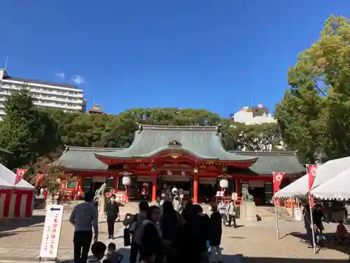 生田神社の本殿・本堂