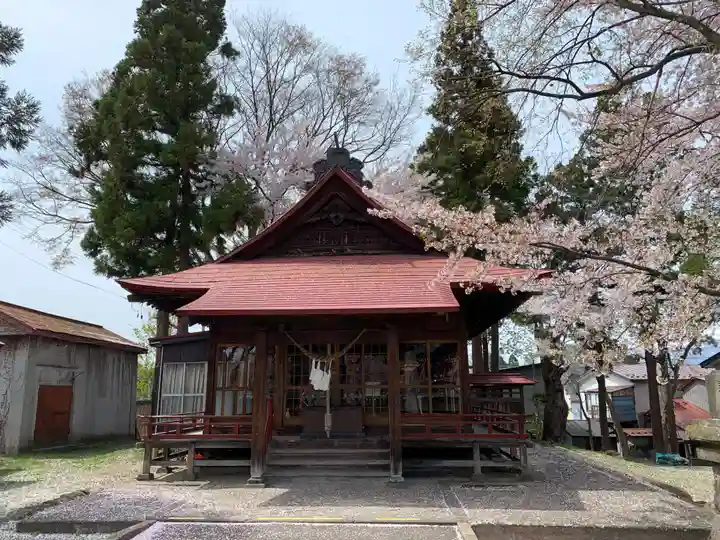 弘前八坂神社の本殿・本堂